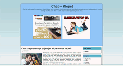 Desktop Screenshot of chat.zmenkarije.org