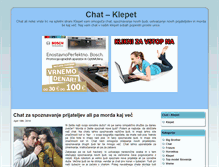 Tablet Screenshot of chat.zmenkarije.org